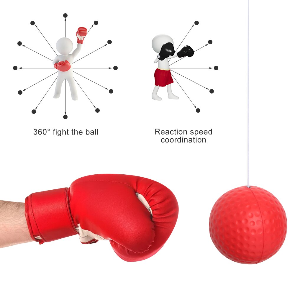 Fitness Head Mounted Punching Ball A14