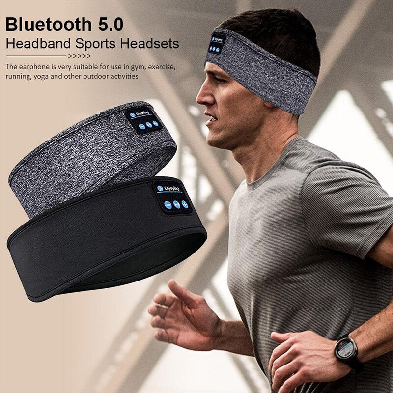 Wireless Bluetooth Earphones Headband (Sleeping/Sports) A35