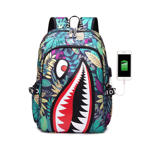 Shark Design Rucksack A23