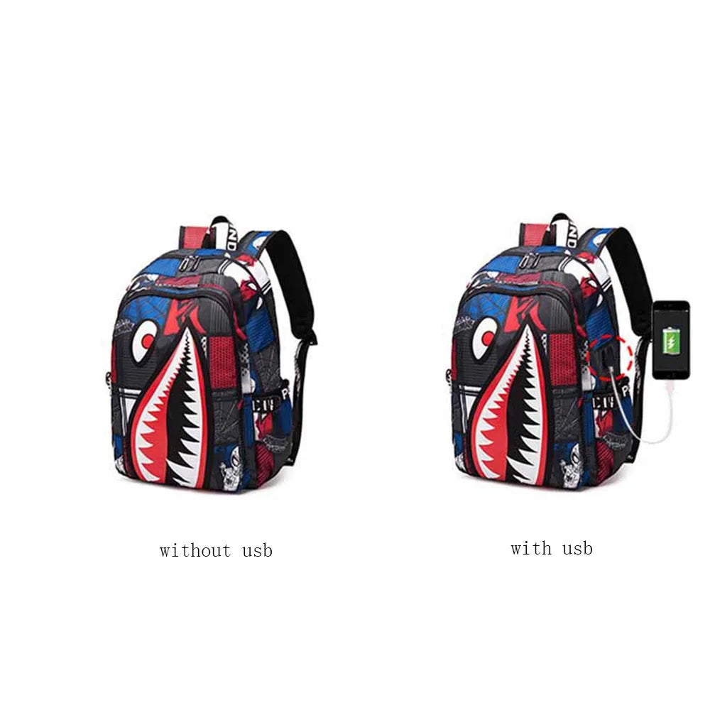 Shark Design Rucksack A23