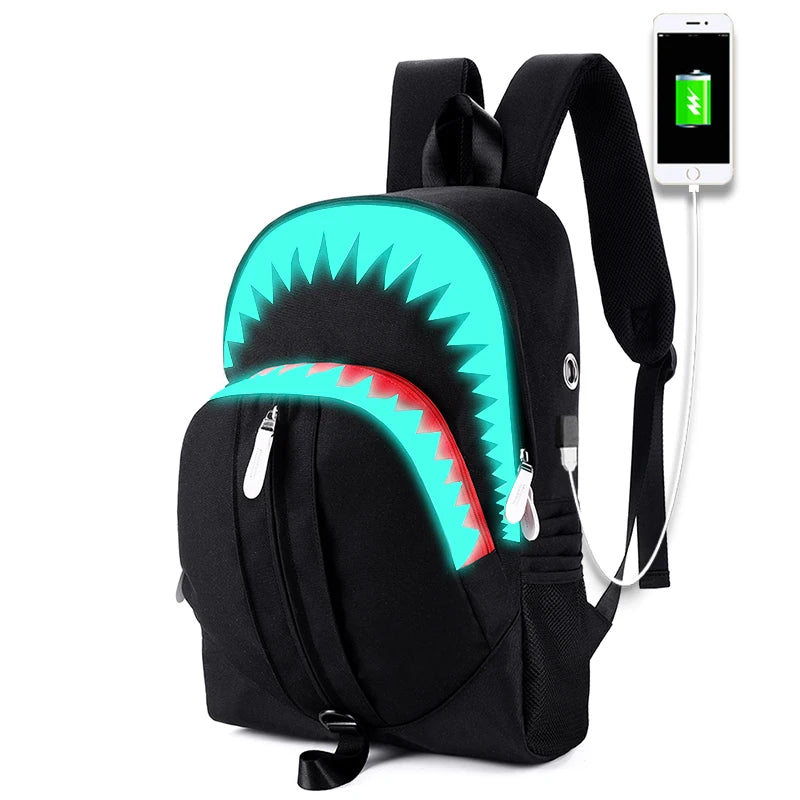 Luminous Backpack/Chestbag with USB A26