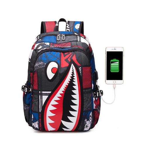 Shark Design Rucksack A23