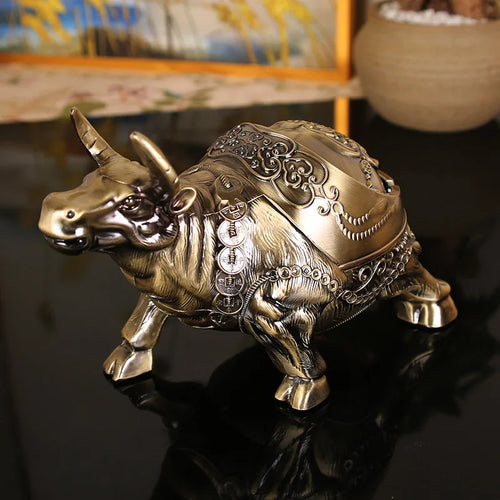 Angry Bull Ashtray A20