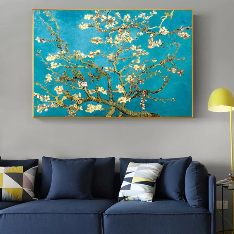 Wall Art: Almond Blossom Canvas Painting