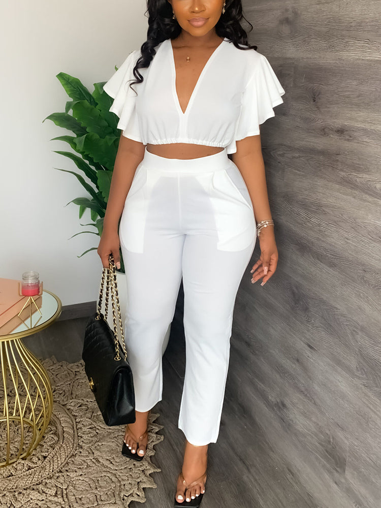 Two Piece Elegant Summer Outfit