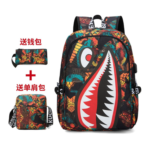 Shark Design Rucksack A23