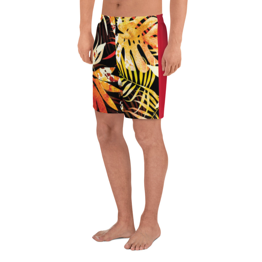 Barakava 'Red leaves' Athletic Shorts