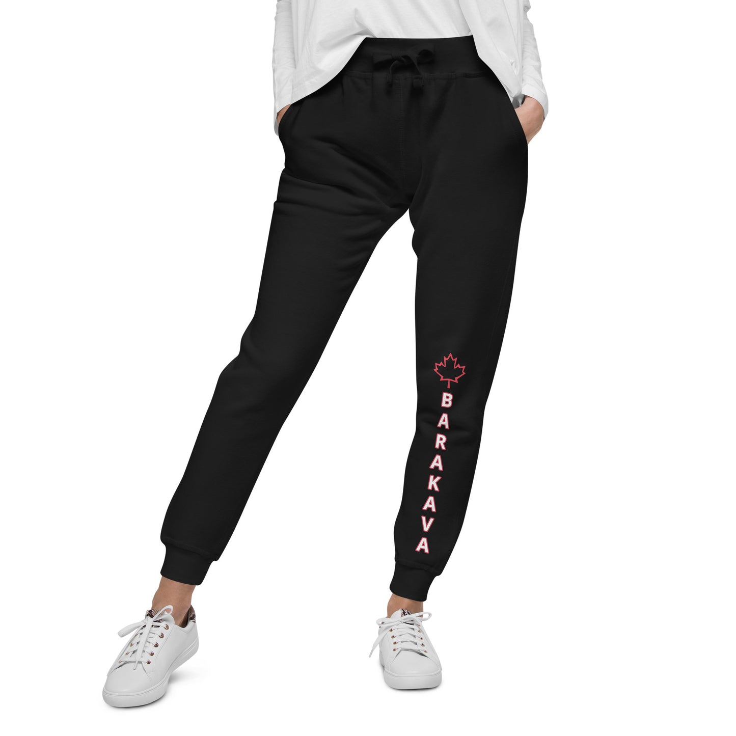 Barakava Unisex 'Canadian Forces' sweatpants - Black