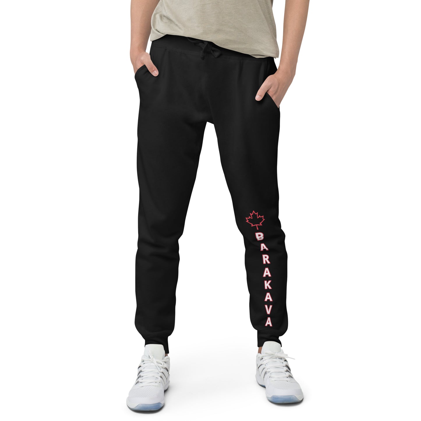 Barakava Unisex 'Canadian Forces' sweatpants - Black