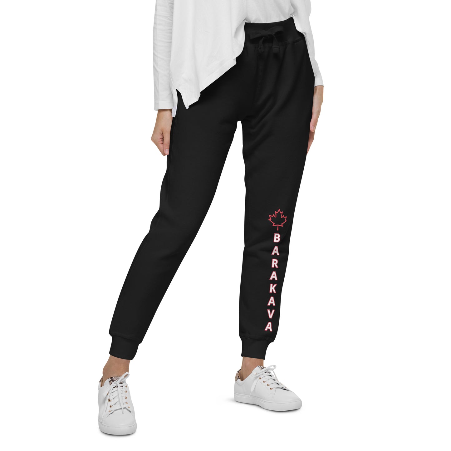 Barakava Unisex 'Canadian Forces' sweatpants - Black