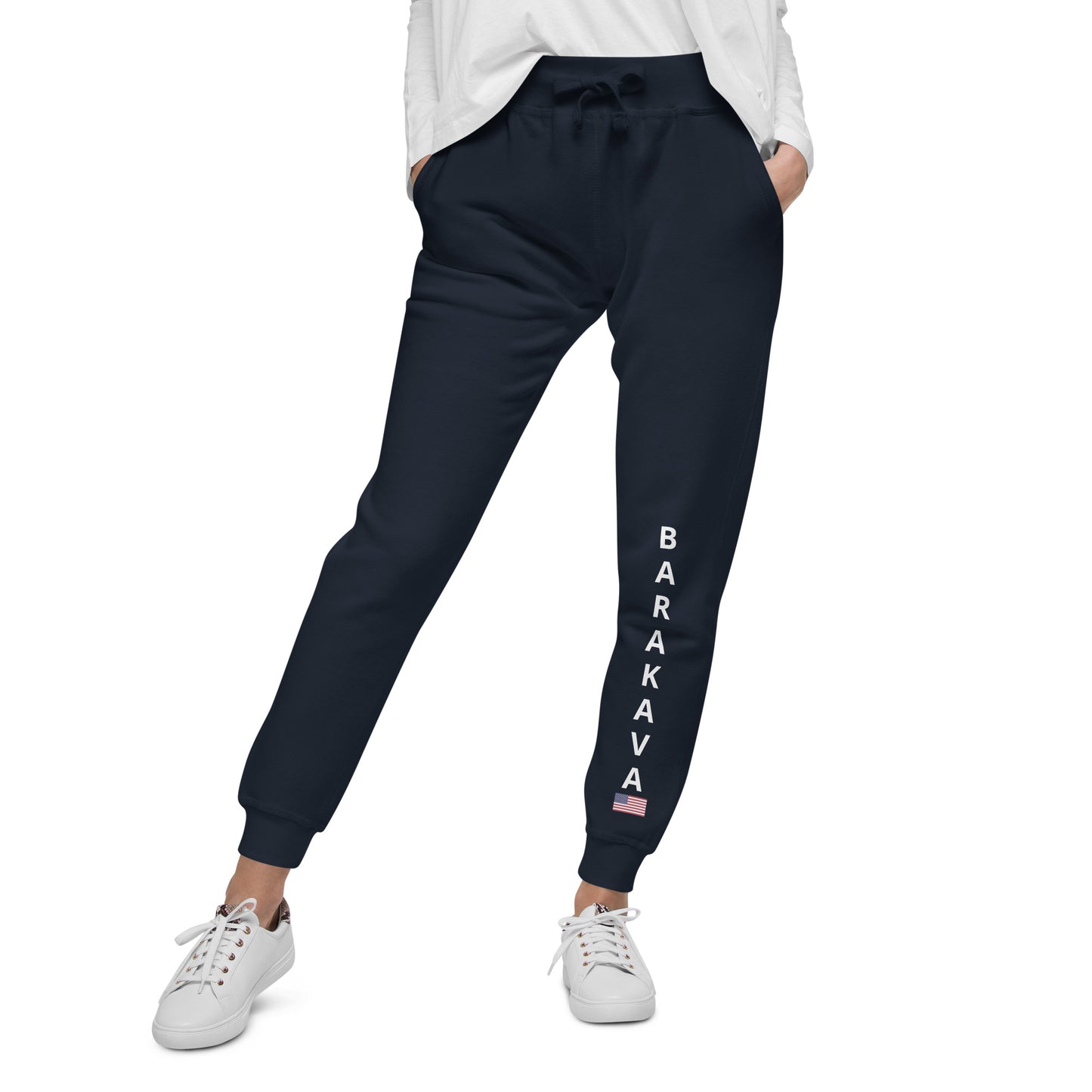 Barakava Unisex 'US Forces' sweatpants - Navy