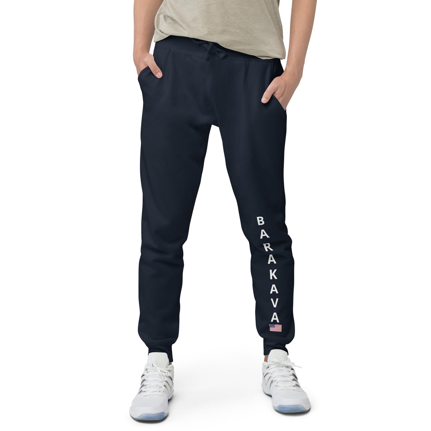 Barakava Unisex 'US Forces' sweatpants - Navy